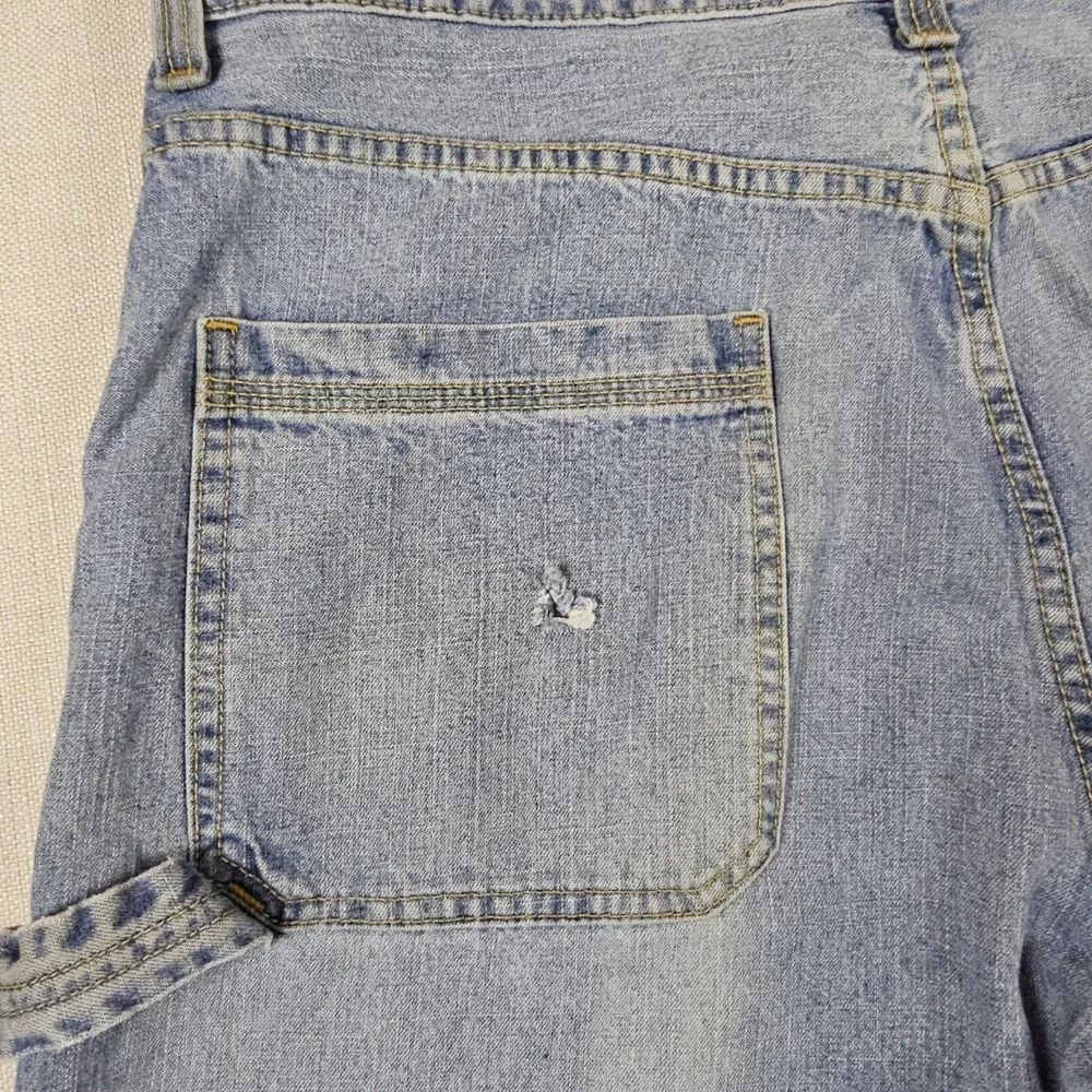 VTG Y2k Levis Silvertab Carpenter Jeans  Mens 36x32 (36×31) Baggy Distressed